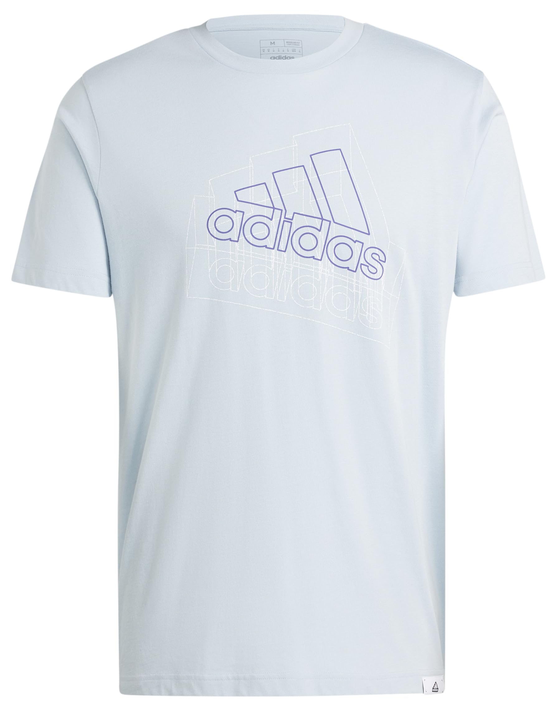 adidas Tech Bos Graphic Tee Men's Short Sleeve Graphic T-Shirt (Pack of 1)