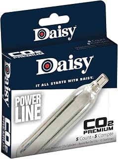 Daisy CO2 Cylinders - 12 Gm - Silver - Premium CO2