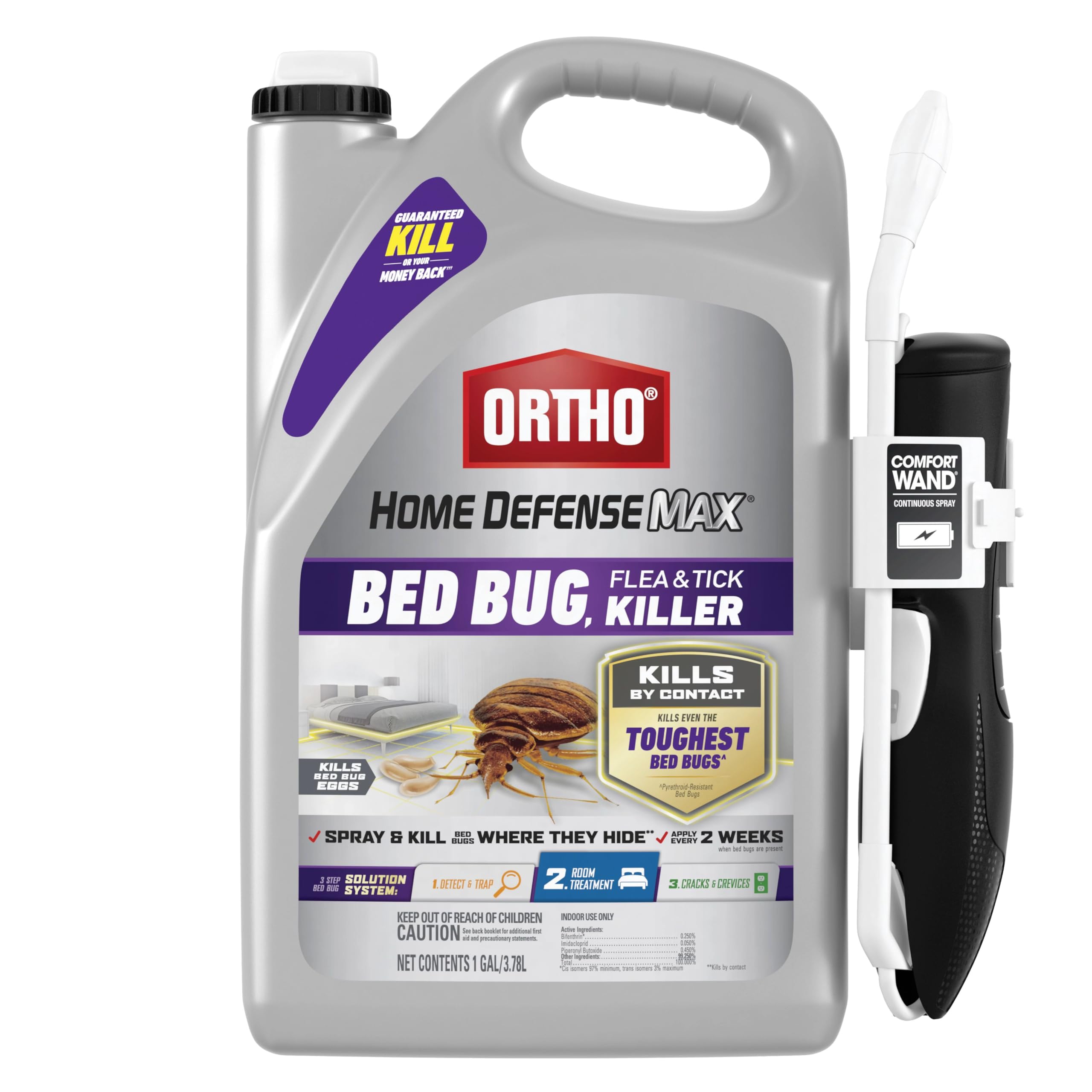 Ortho Home Defense Max Bed Bug, Flea & Tick Killer, 1 gal. | Also Kills Bed Bug 
