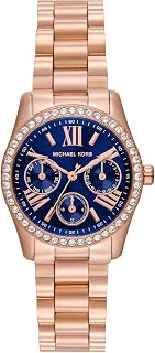 Michael Kors Lexington Women's Watch, Stainless Steel Bracelet or Leather Watch for Women