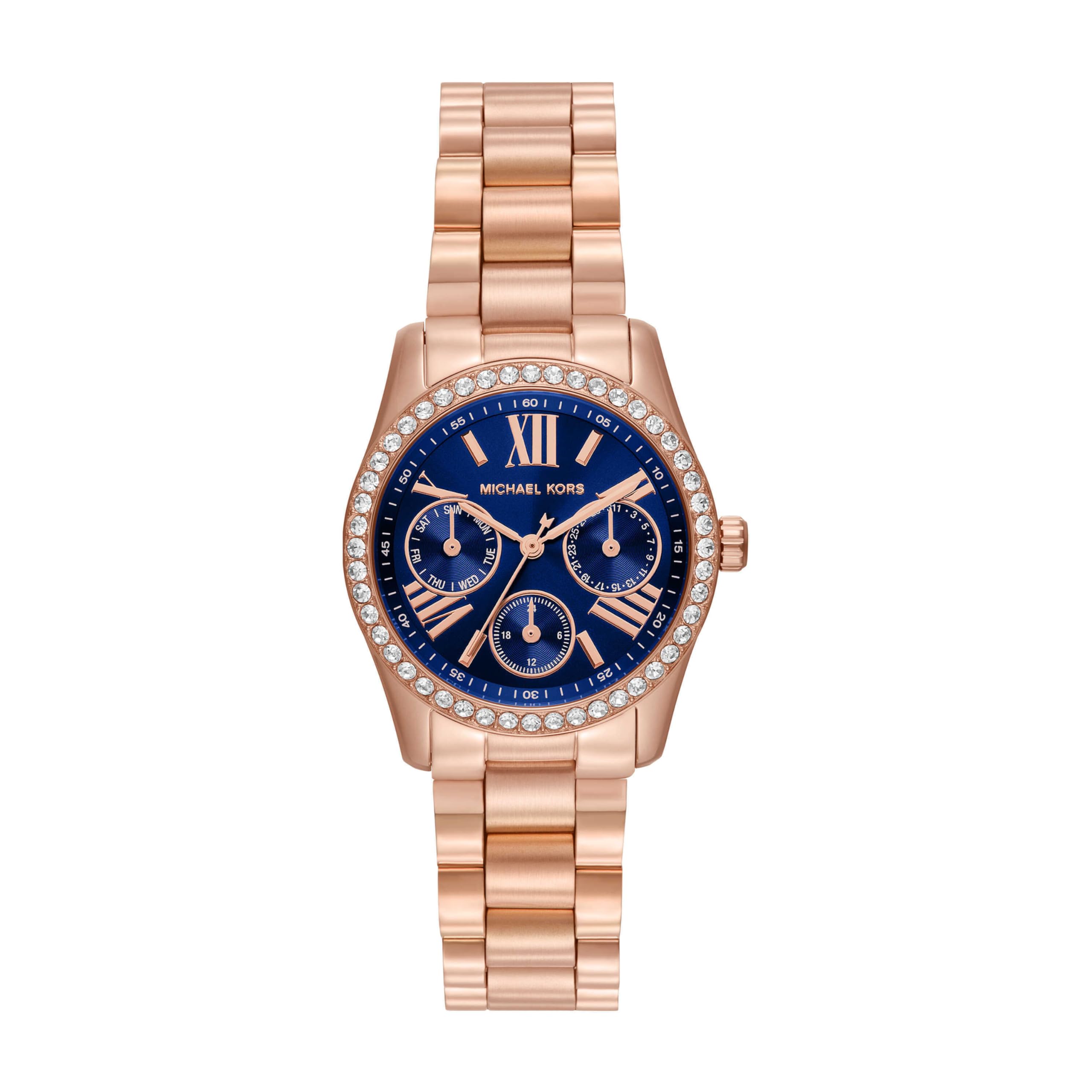 Michael Kors Lexington Women's Watch, Stainless Steel Bracelet or Leather Watch 