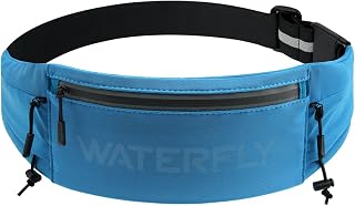 Waterfly Running Belt with Marathon Number Clip Runner Waist Phone Holder