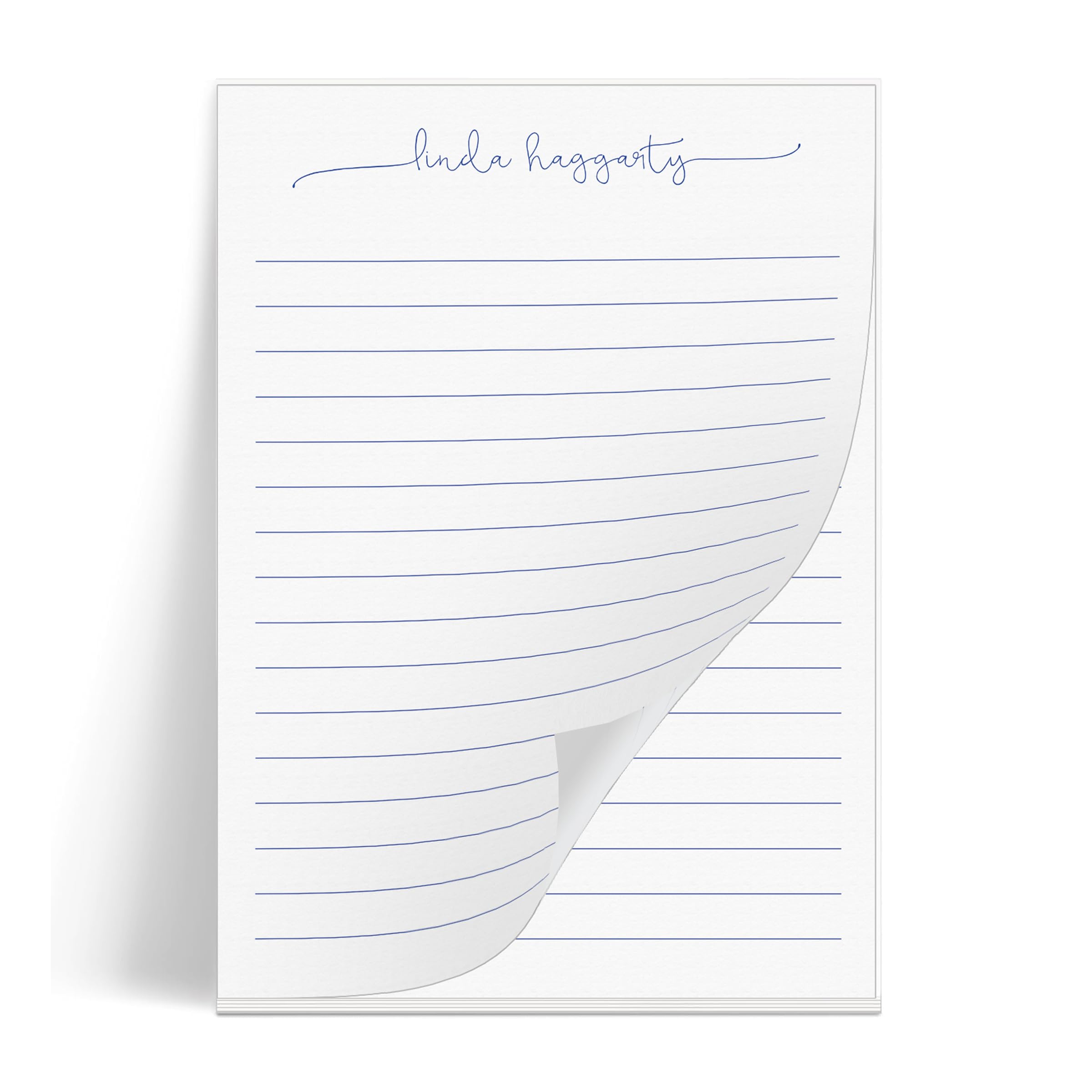 Alliance Business Products Personalized Stationery Notepads for Women and Men, 5