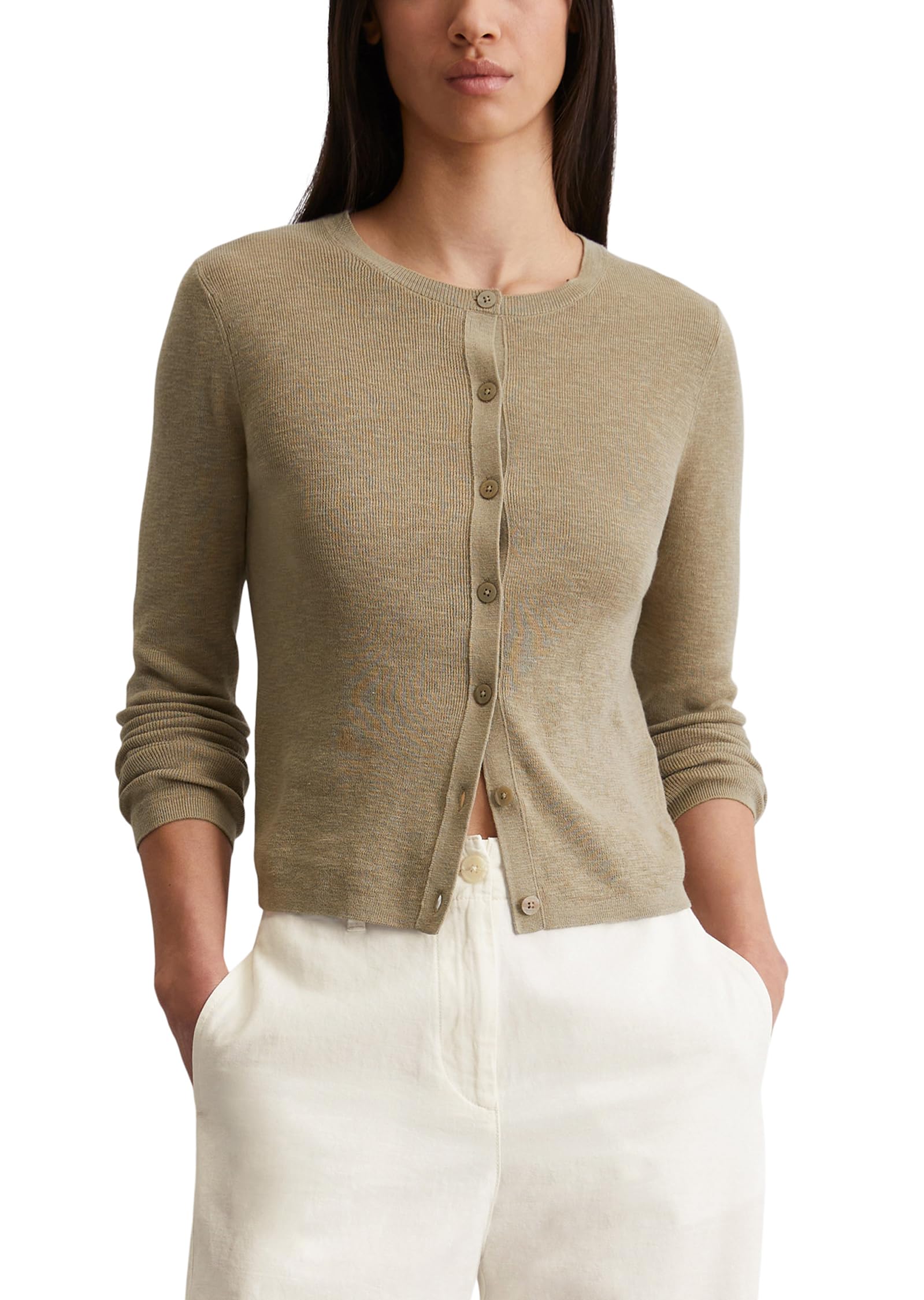 Marc O'Polo 503501061043 Maglione Cardigan Donna (Pacco da 1)
