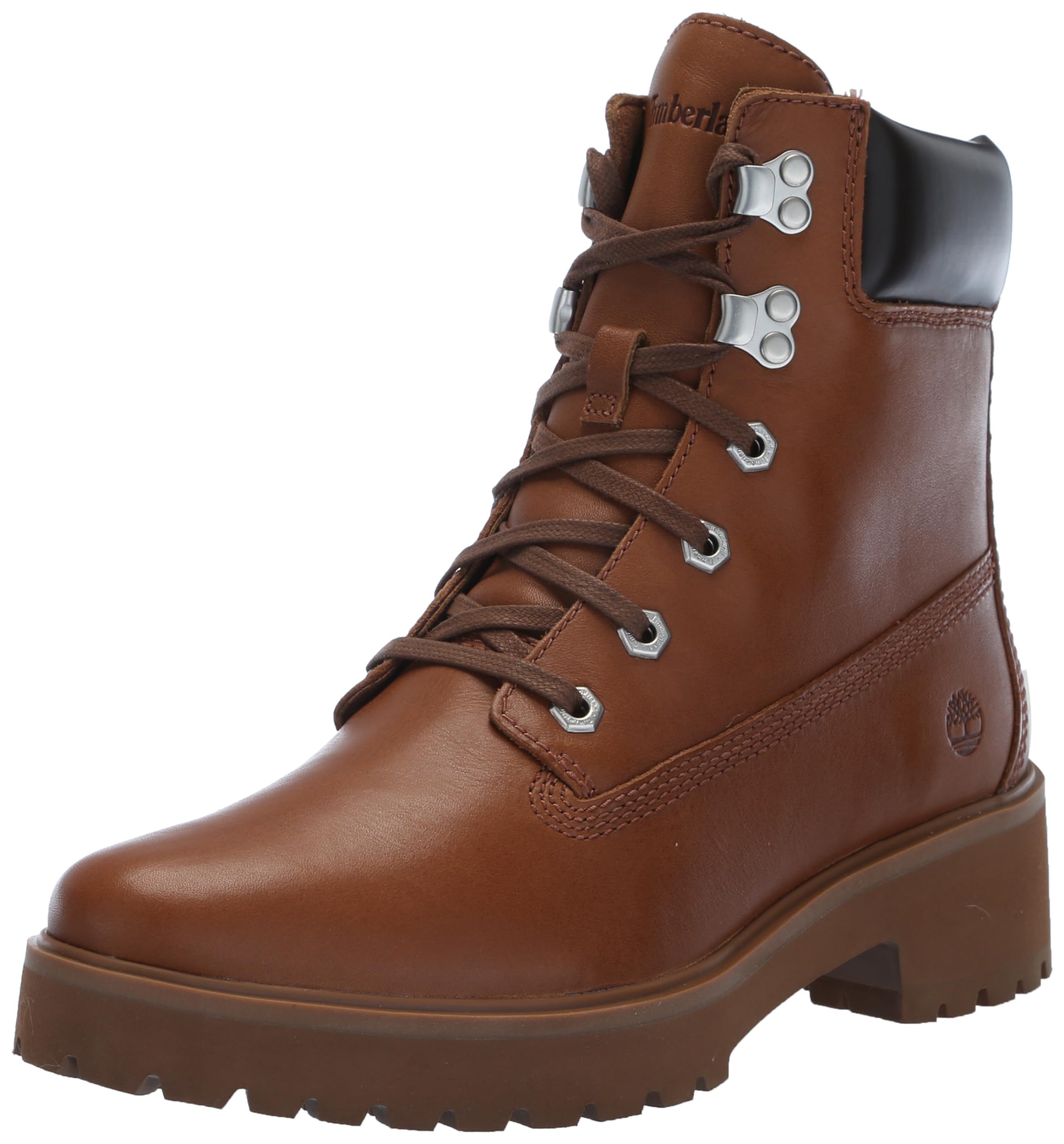 Timberland Carnaby Cool 6in, Women's Fashion Boots, Rust Full Grain, 37 EU Wide