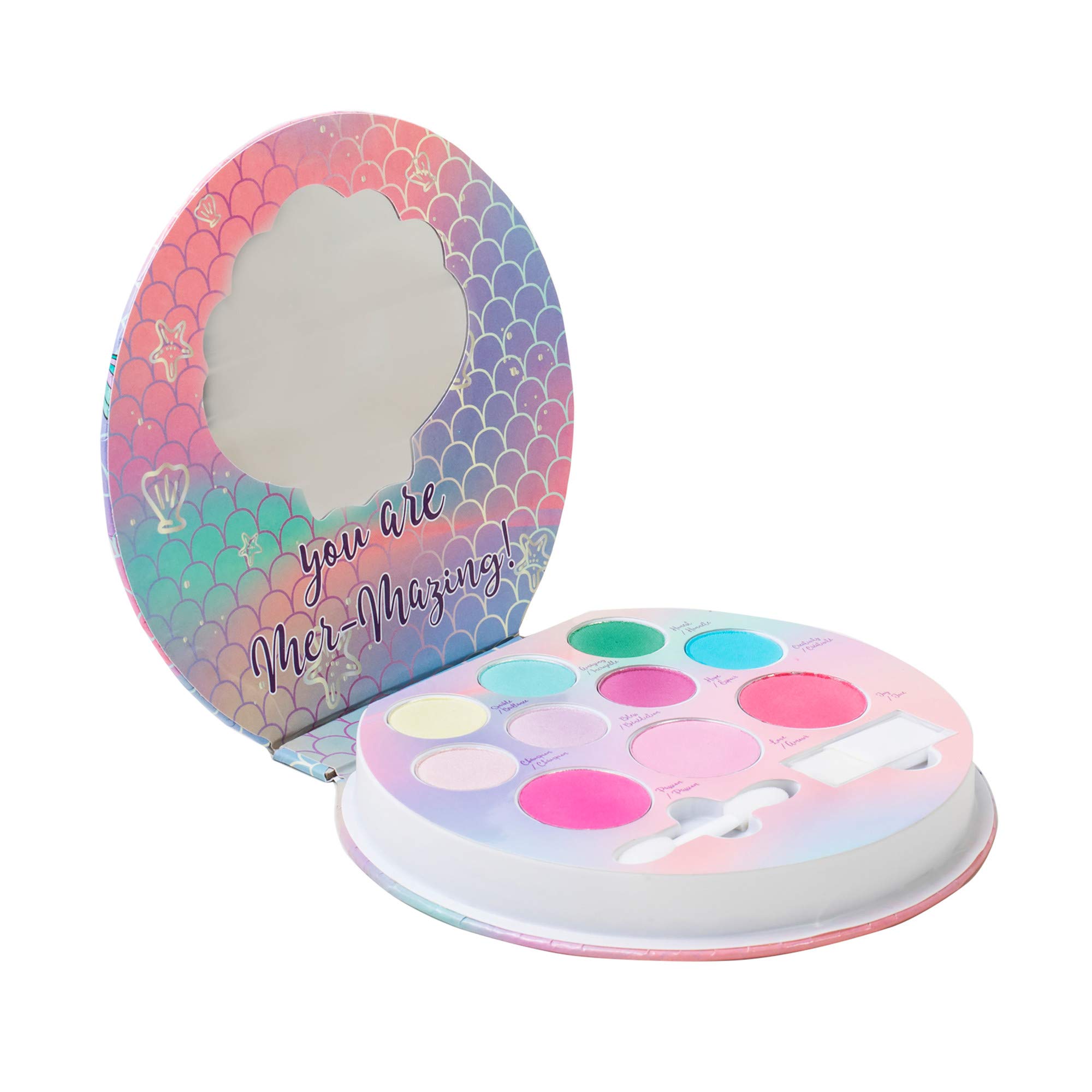 Lip Smacker Sparkle &amp; Shine Eyeshadow Makeup Palette, Mermaid Palette Shimme