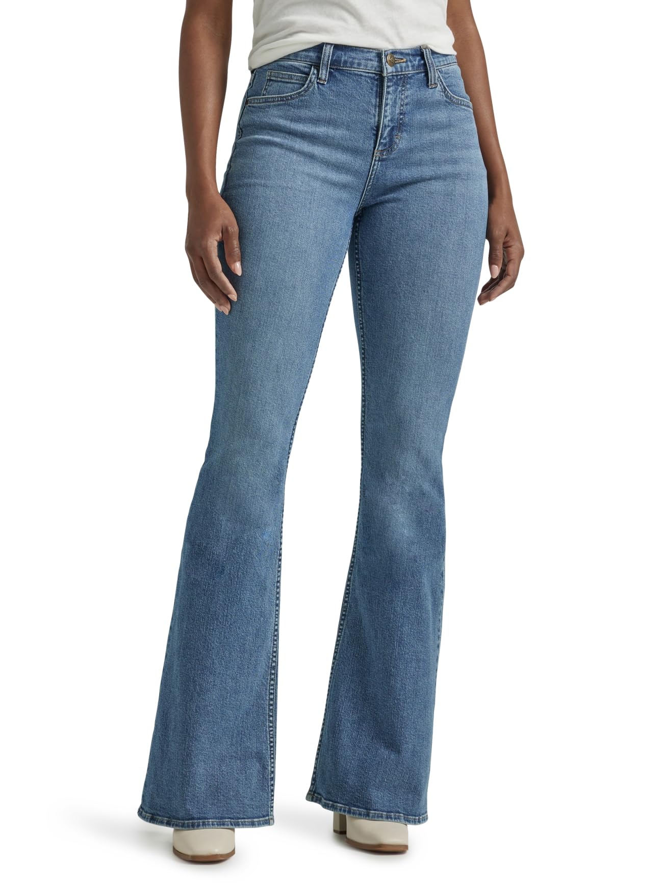 Lee - Women's Jeans - Skinny Fit Flared - Breese - Light Attitude