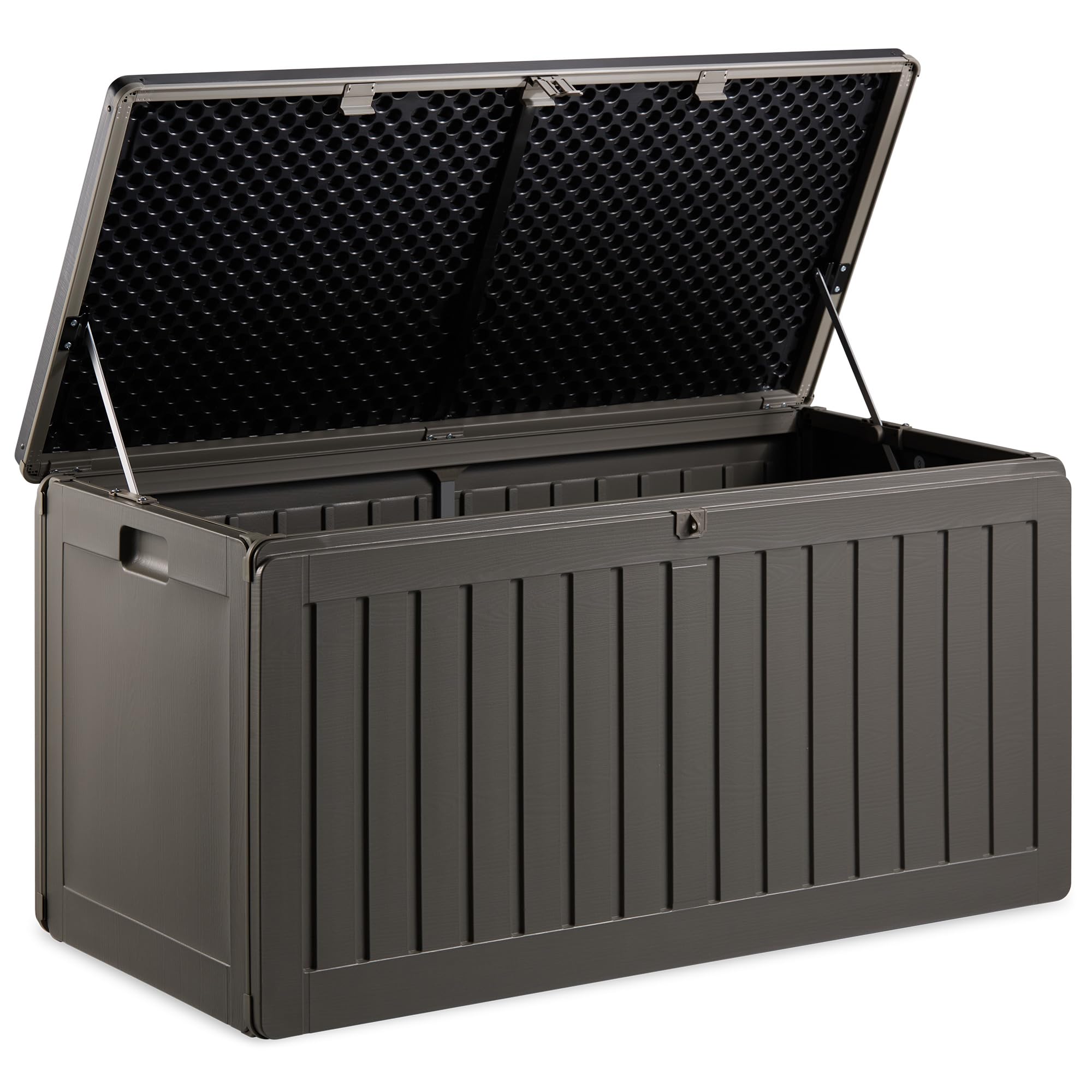 VonHaus Garden Storage Box 270L – Outdoor Utility Chest Organiser – Weatherproof