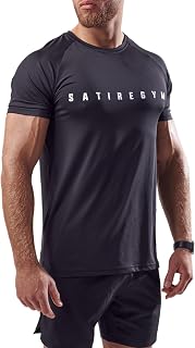 Satire Gym Men's Sports T-Shirt, S-XXL – Lightweight and Breathable