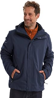 Killtec Xenios Men's Rain Jacket with Zip Hood