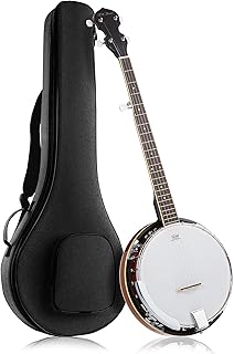 Jameson Guitars 5-String Banjo 24 Bracket with Closed Solid Back and Geared 5th Tuner