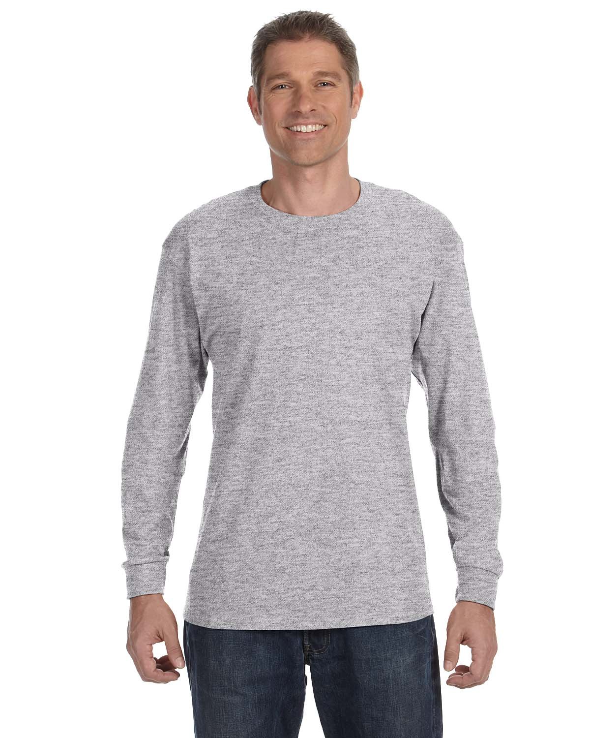 Gildan Ultra Cotton Long Sleeve T-Shirt - Style G2400 - Multipack Men's T-Shirt 