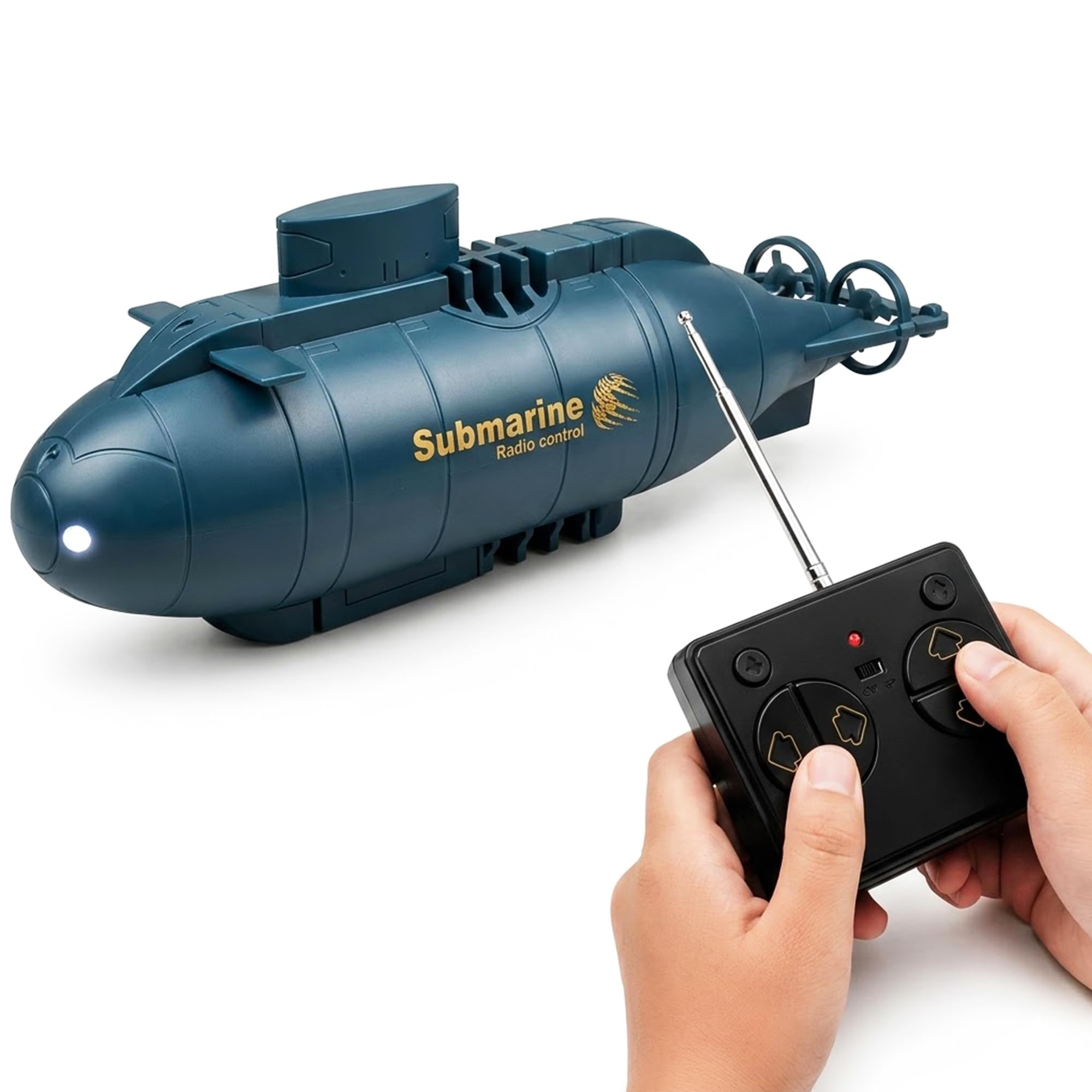 RC Submarine Toy for Kids, Mini Electric Remote Control Diving Boat | Rechargeab