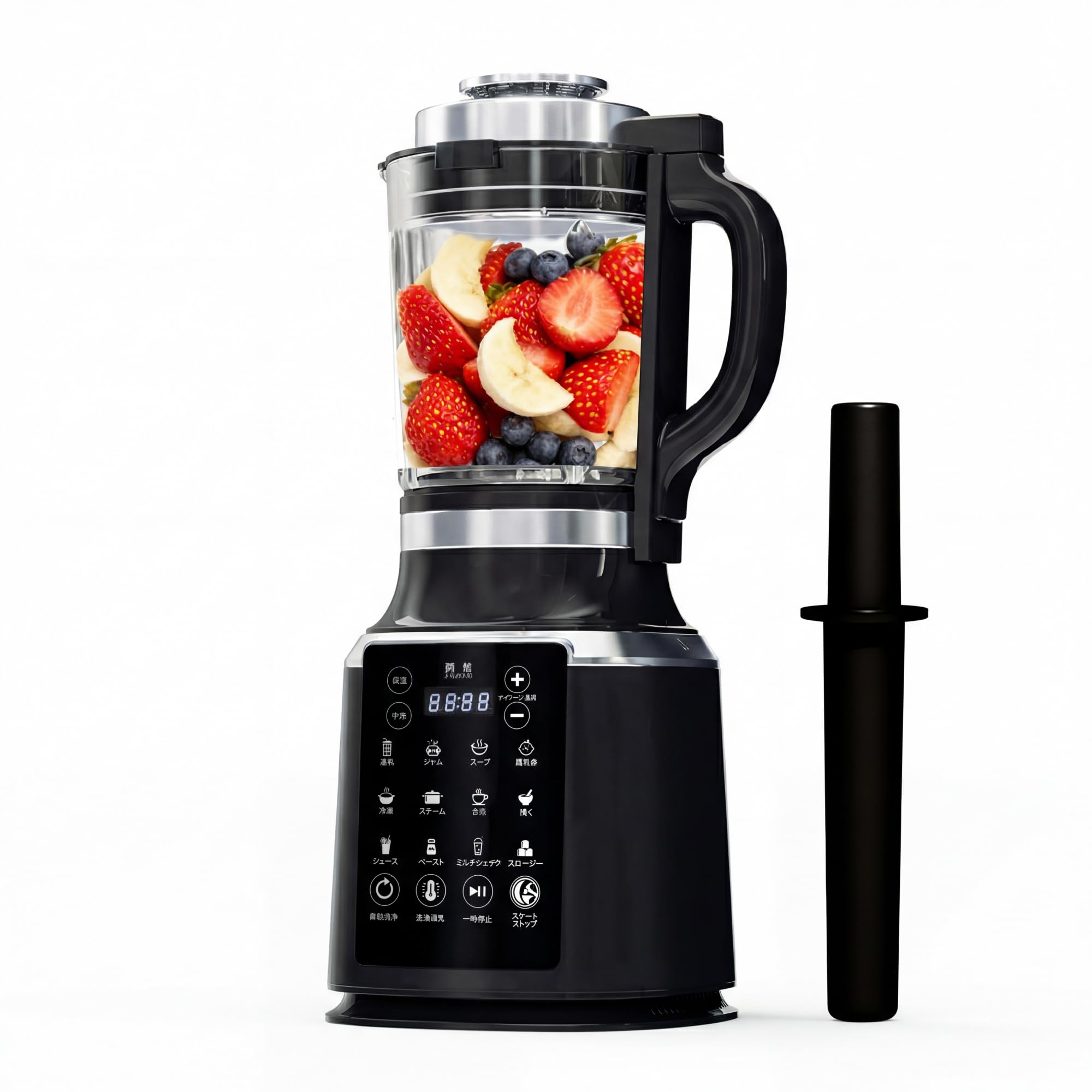 Blender, 5.7 gal (1.75 L), Large Capacity, Crush Ice, Juice Mixer, 1200 W, High 