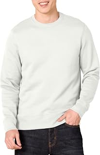 Amazon Essentials Men's Fleece Box-Neck Sweatshirt