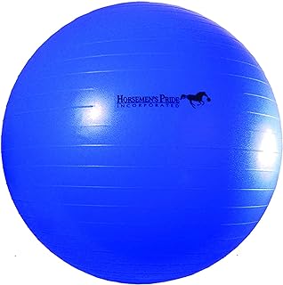Horsemen's Pride 30-Inch Mega Ball for Horses, Blue