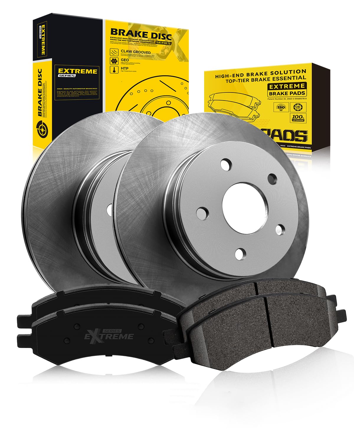 TOVASTY Front Brake Kit Compatible with Dodge Ram 1500 2006-2018, Ram 1500 Class