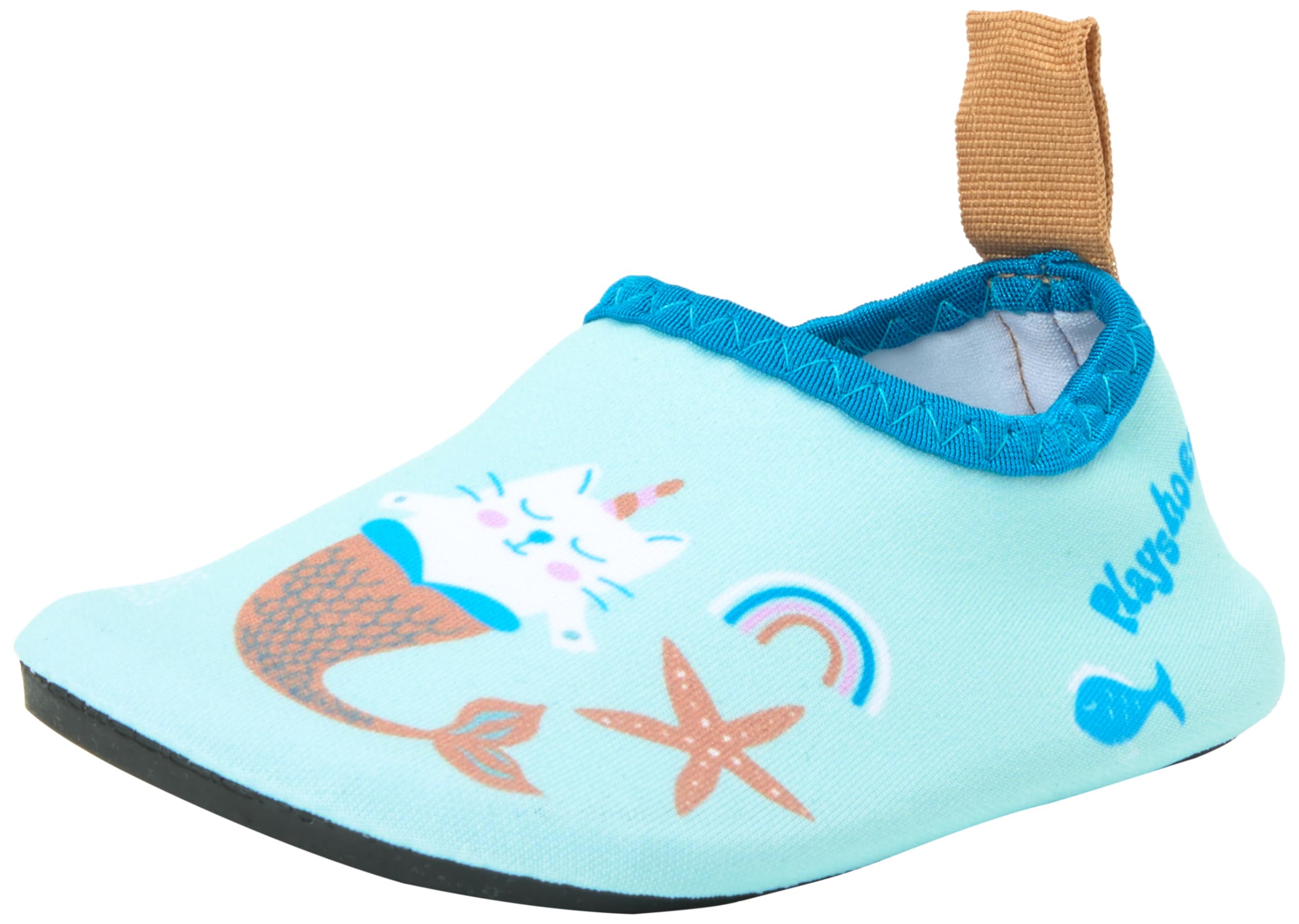 Playshoes Unisex Child Barefoot Water Shoes, Unicorn Sea Cat, 26/27 EU