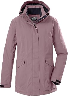 Killtec Damen Jacke Women's Functional Outdoor Waterproof Jacket with Zip Hood (Pack of 1)