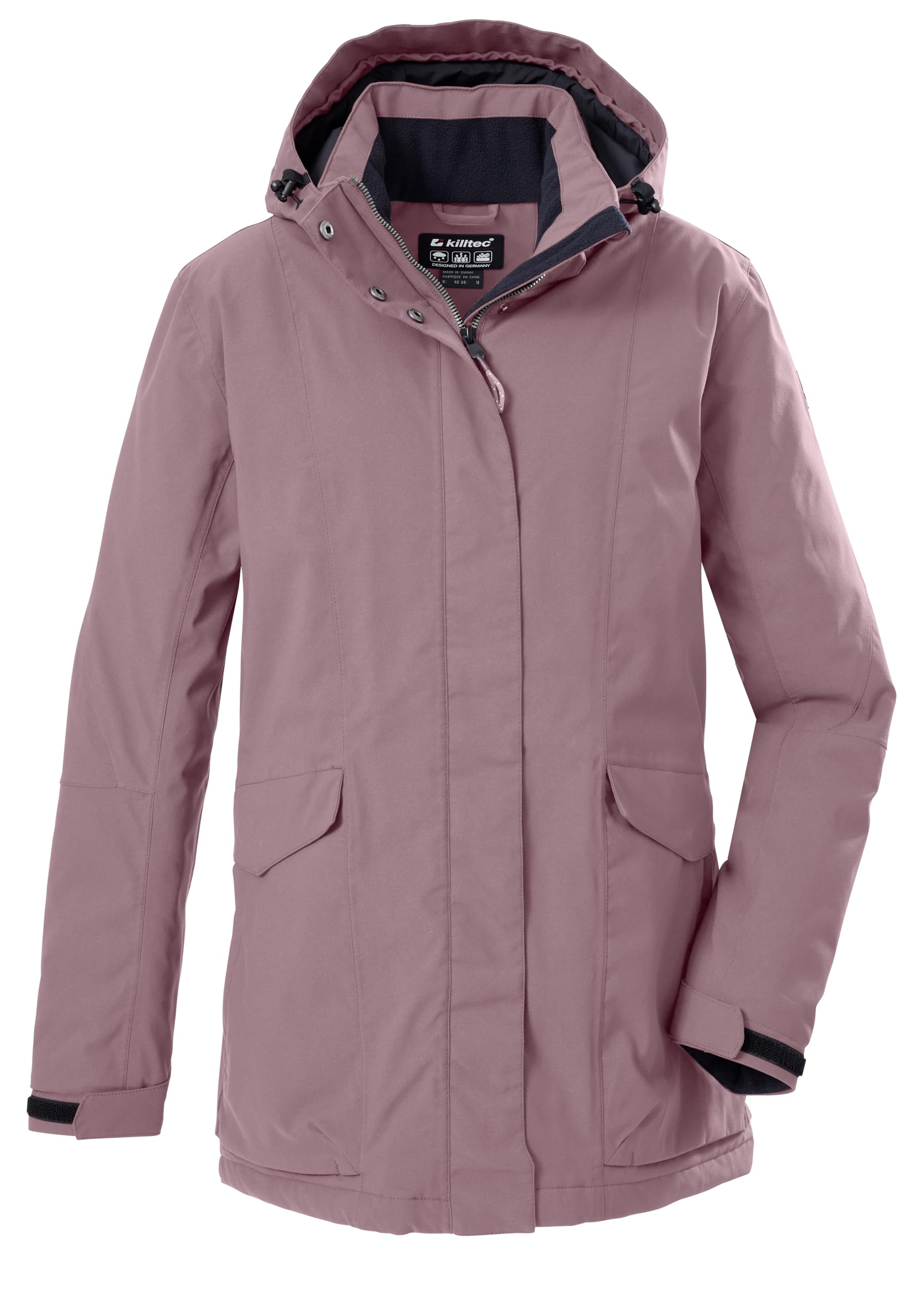 Killtec Damen Jacke Women's Functional Outdoor Waterproof Jacket with Zip Hood (