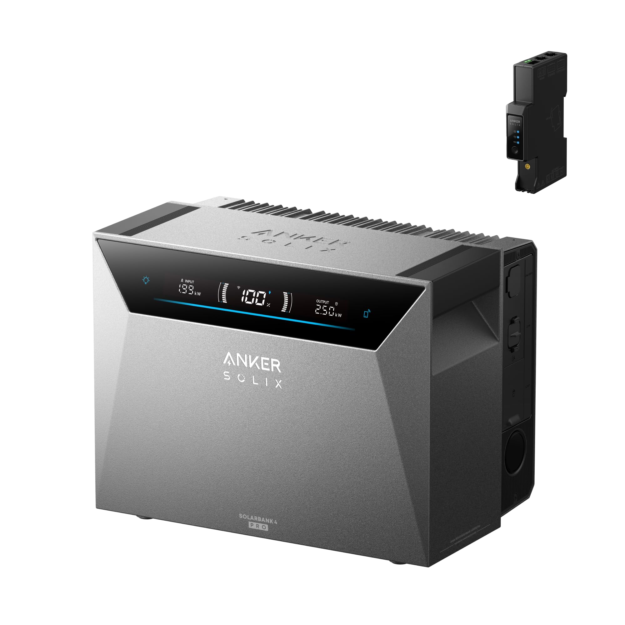 Anker SOLIX Solarbank 4 Pro (5kWh), Solar Battery Storage | 800W On-Grid Output,