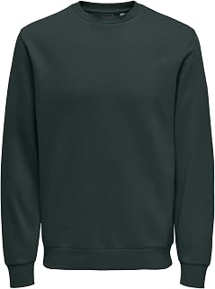 Only & Sons Men's Onsceres Crew Neck Noos Sweatshirt (Pack of 1)