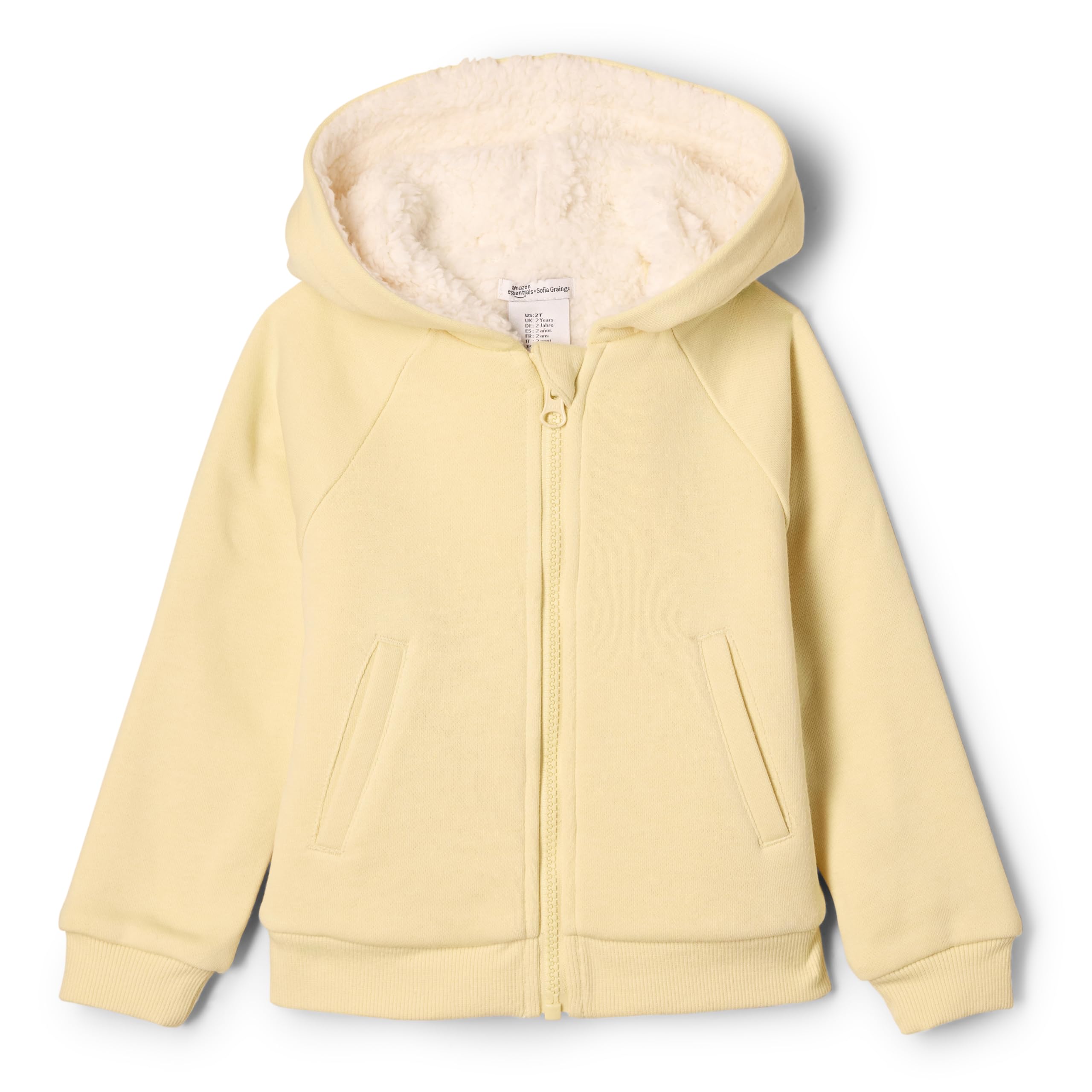 Amazon Essentials x Sofia Grainge Unisex Toddlers and Babies' Zip Hoodie Sweatsh