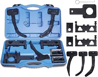 Camshaft Phaser Timing Chain Tool, Crankshaft Pulley Wrench Compatible with VW Chrysler Jeep Dodge Grand Cherokee 3.6L Pentastar Engine Replace 10200A 10202 10369 10198A 2025200090