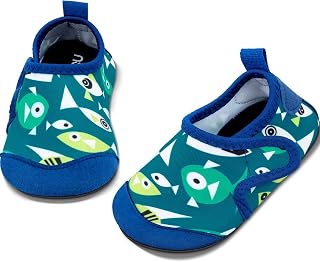 Toddler Water Shoes Kids Swim Beach Socks for Infant Baby Girls Boys | Children Wet Aqua Barefoot Shoes for Sea Swimming Pool Indoor Outdoor, Holiday Essentials