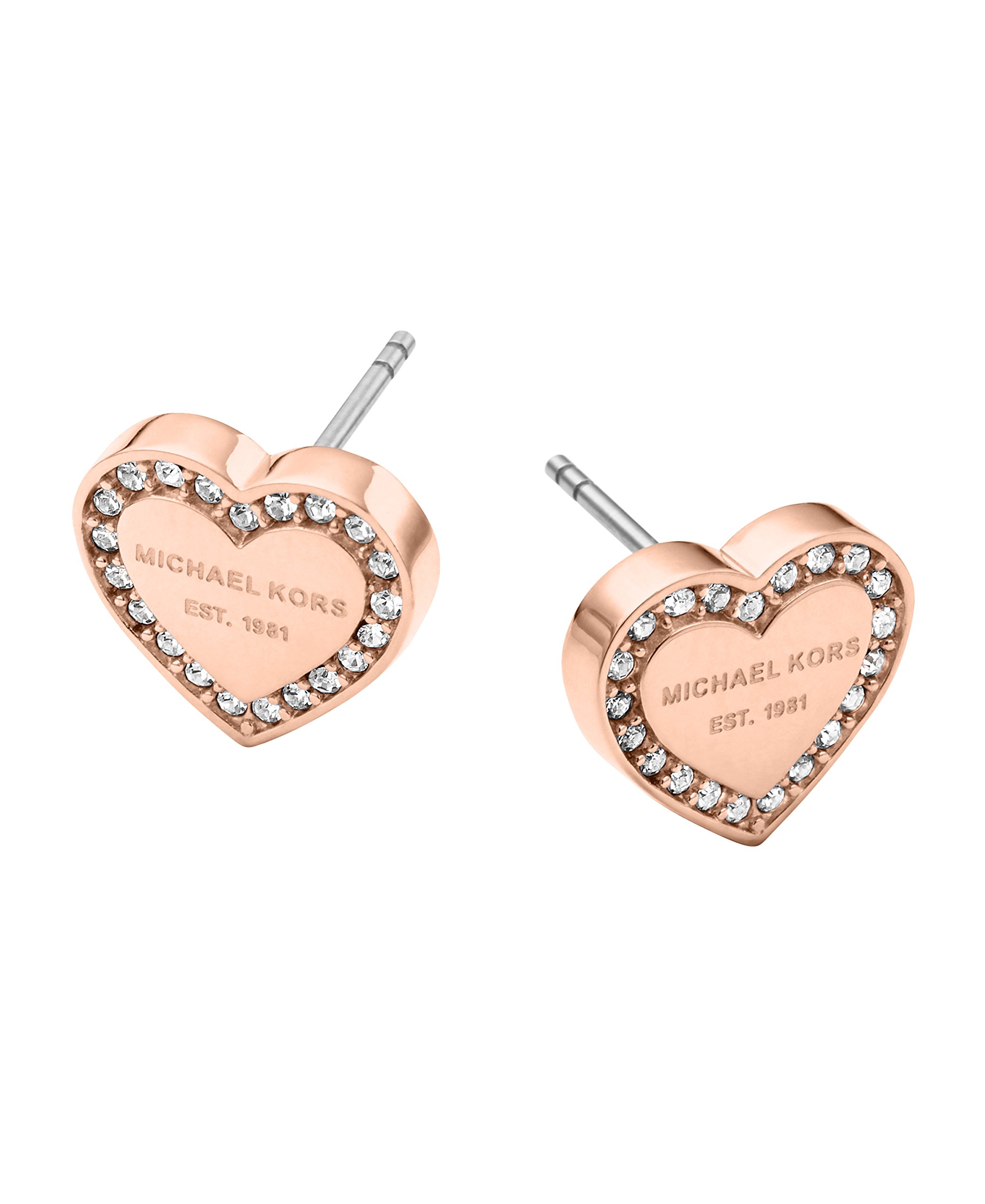 Michael Kors Gold-Tone Stud Earrings or Drop Earrings for Women; Stainless Steel