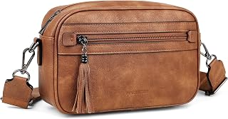 MASINTOR Crossbody Purses for Women Vegan Leather Travel Purse