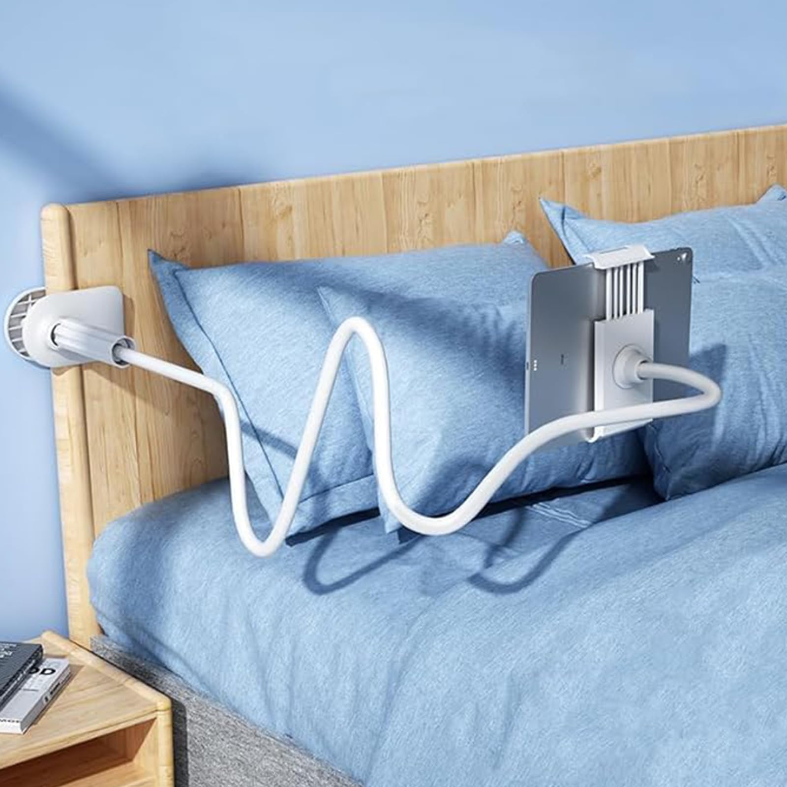 360 Degree Rotatable Tablet Stand, Adjustable Phone and Tablet Desk Stand, Flexi