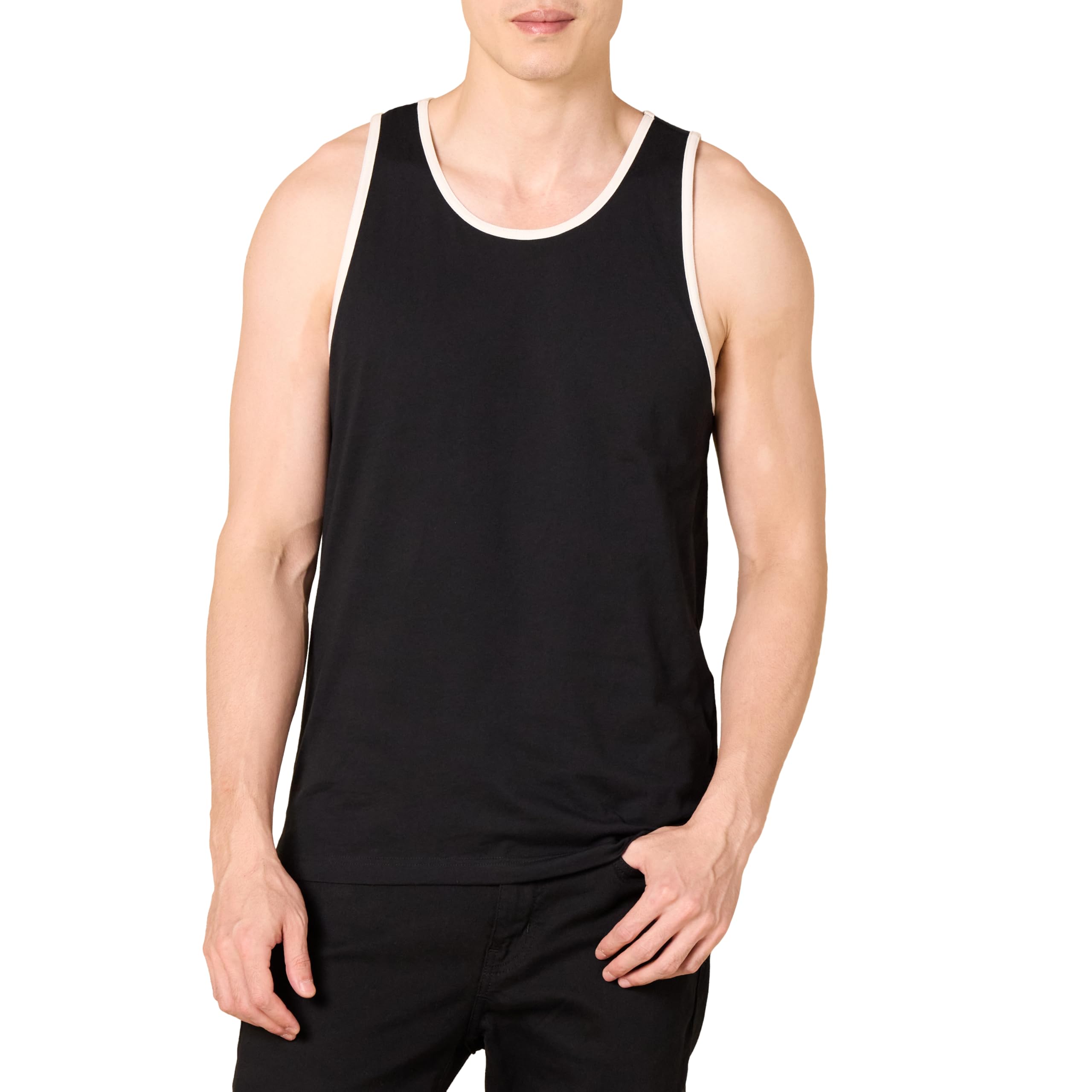 Amazon Essentials Men's Sports Tank Top for Gym, Lightweight, Stretchy, Quick Dr