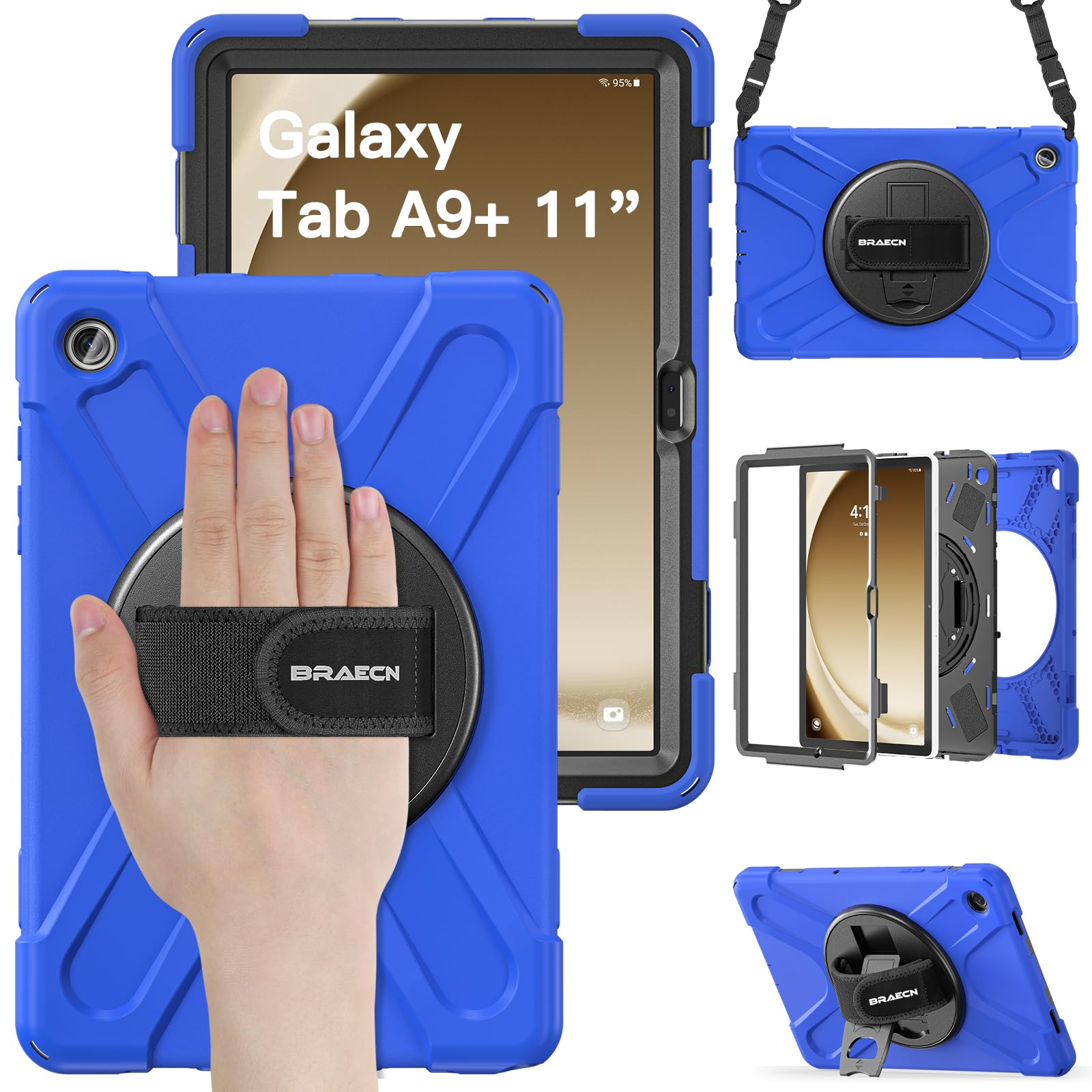 BRAECN Samsung A9+ Tablet Case - Samsung Galaxy Tab A9+ Plus 11" 2023