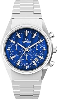 Timex Men's Q Falcon Eye Chronograph 40mm Watch