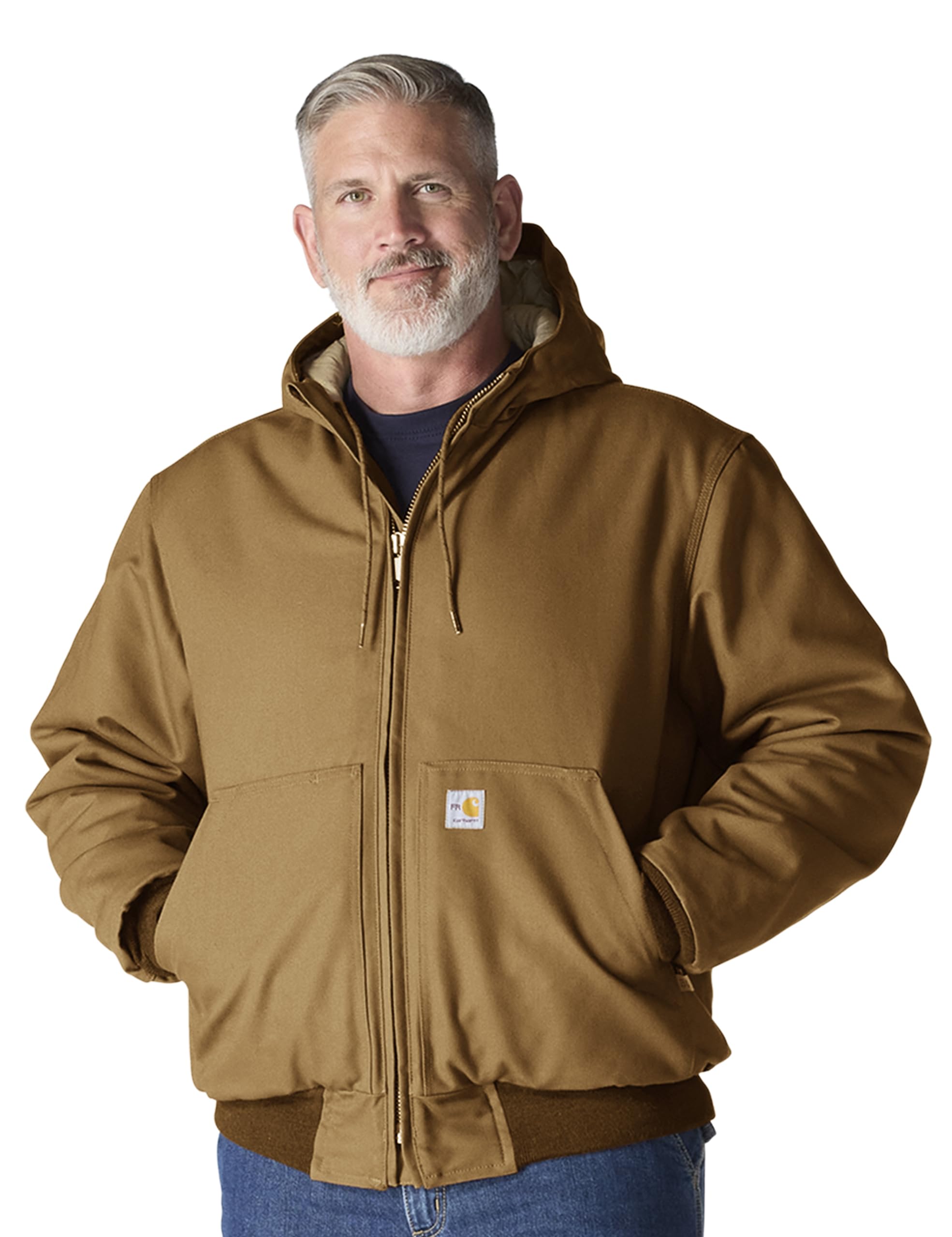 Carhartt Flame Resistant Loose Fit Duck Insulated Resistente al Fuego, Ajuste Ho