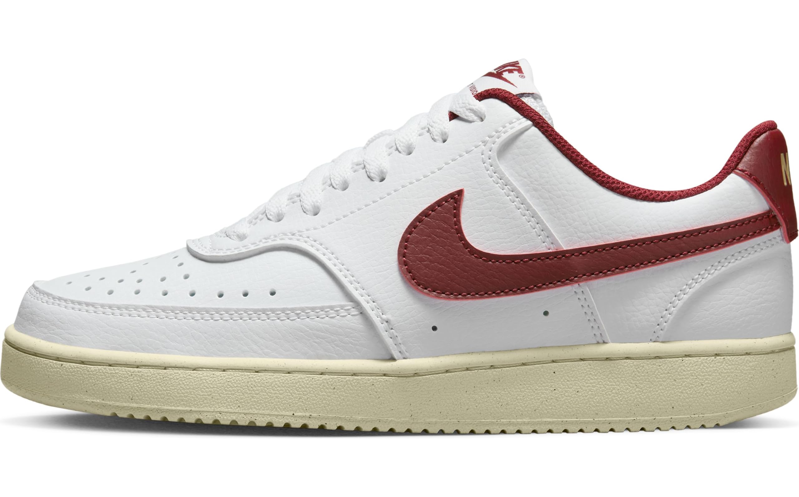 NIKE Court Vision Mid Next Nature, Men's Gym Shoes, Black/White