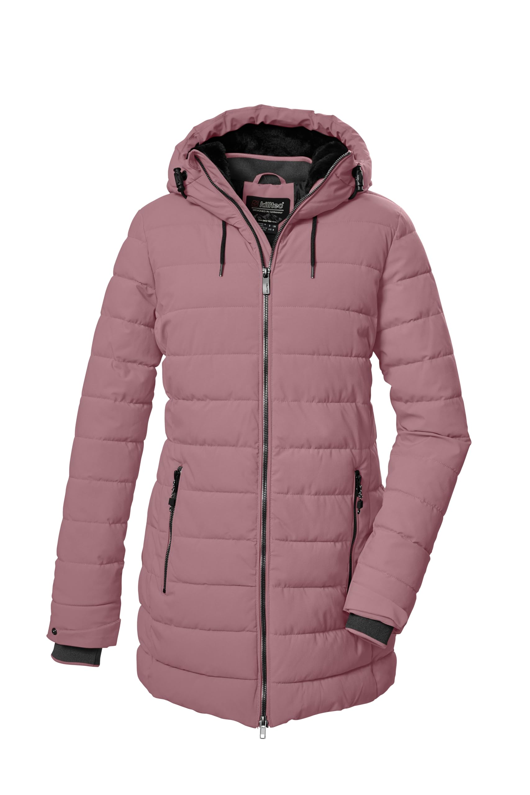 Killtec KOW 55 Wmn Qltd Prk Women's Quilted Parka with Hood