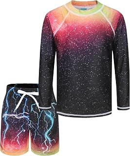 Aisyee UV Swimming Shirt Boys Swimming Shorts Children's Swimsuit 104 164 / 3-16 Years