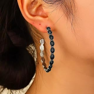 Turquoise Earrings for Women Western Style Gold Turquoise Jewelry Boho Chic Earrings Country Concert Outfit Friendship Gifts for Women Christmas Gift