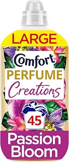 Comfort Perfume Creations Passion Bloom Fabric Conditioner with Motion-Activated Fragrance Technology 100 Days of Freshness 45 washes (1.35 L)