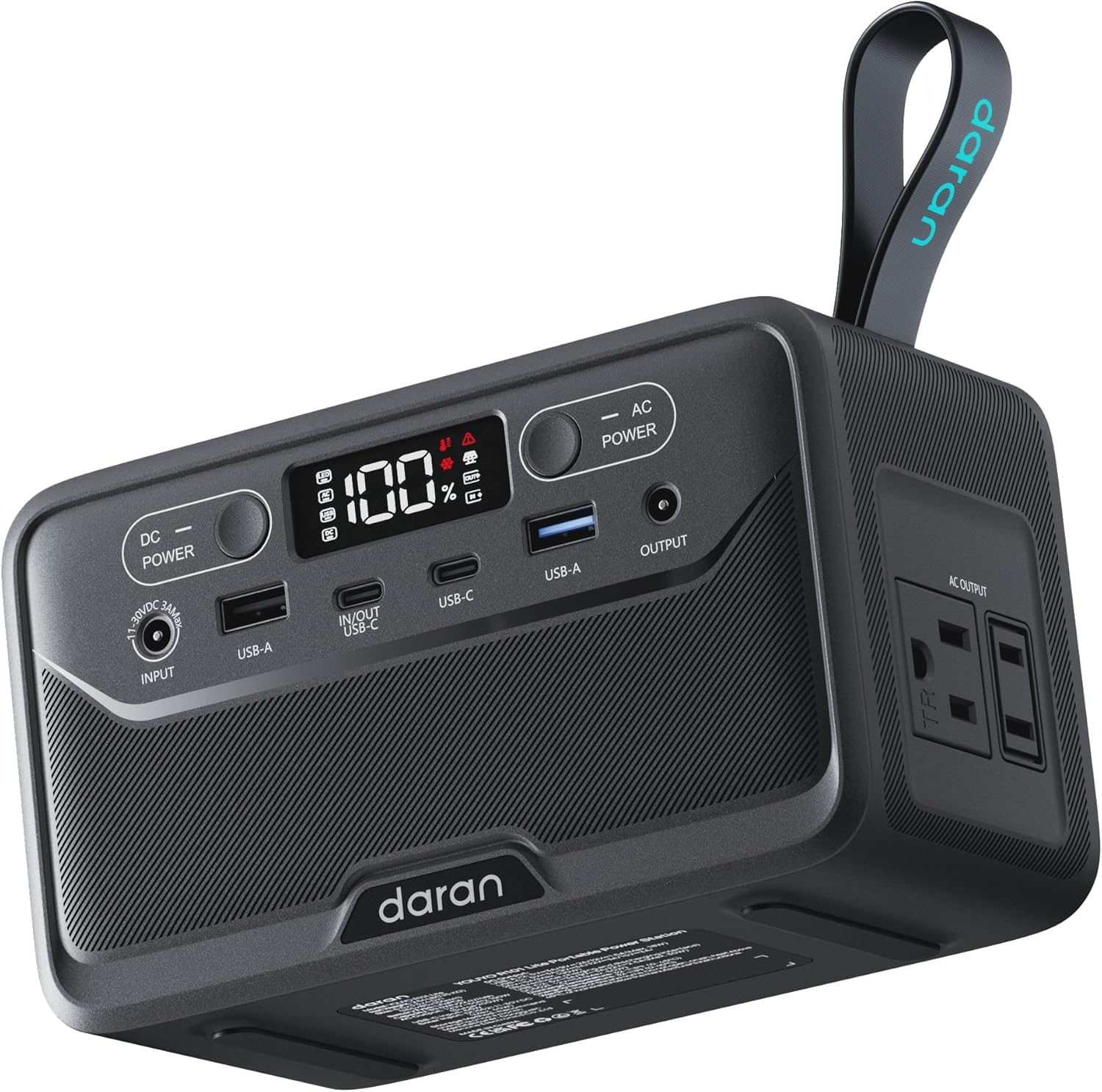 Portable Power Station 89.6Wh Two-Way Fast Charging with AC 100W(200W Peak) | 10