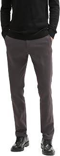 Tom Tailor Men's Slim Fit Stretch Chino Trousers with Belt 1037653