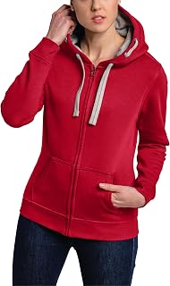 HRM Giacca F Felpa con Cappuccio Donna