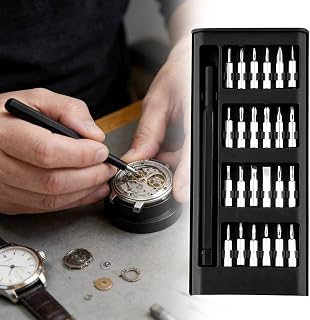 25 in 1 Precision Screwdriver Set, Professional Mini Magnetic Repair Kit for Phone, Computer, Watch, Laptop, Doorbell, Glasses, Electronics, Screwdriver