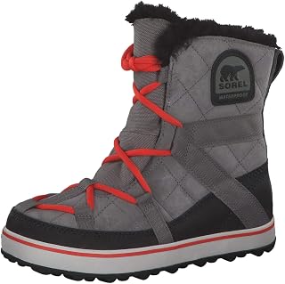 [Sorel] GLACY EXPLORER SHORTIE Women's Winter Boots Snow Shoes Gracie Explorer Short [Parallel Import], orange