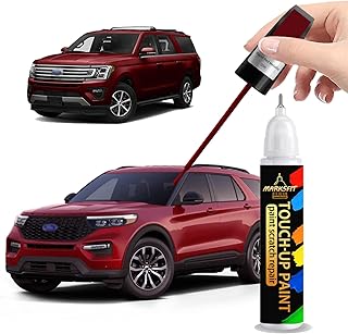 Rapid Red Metallic(D4) Touch Up Paint Pen Compatible with Ford