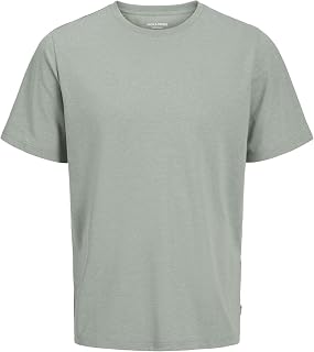 Jack & Jones Jjeorganic Melange Tee SS O-Neck Noos Men's T-Shirt (Pack of 1)