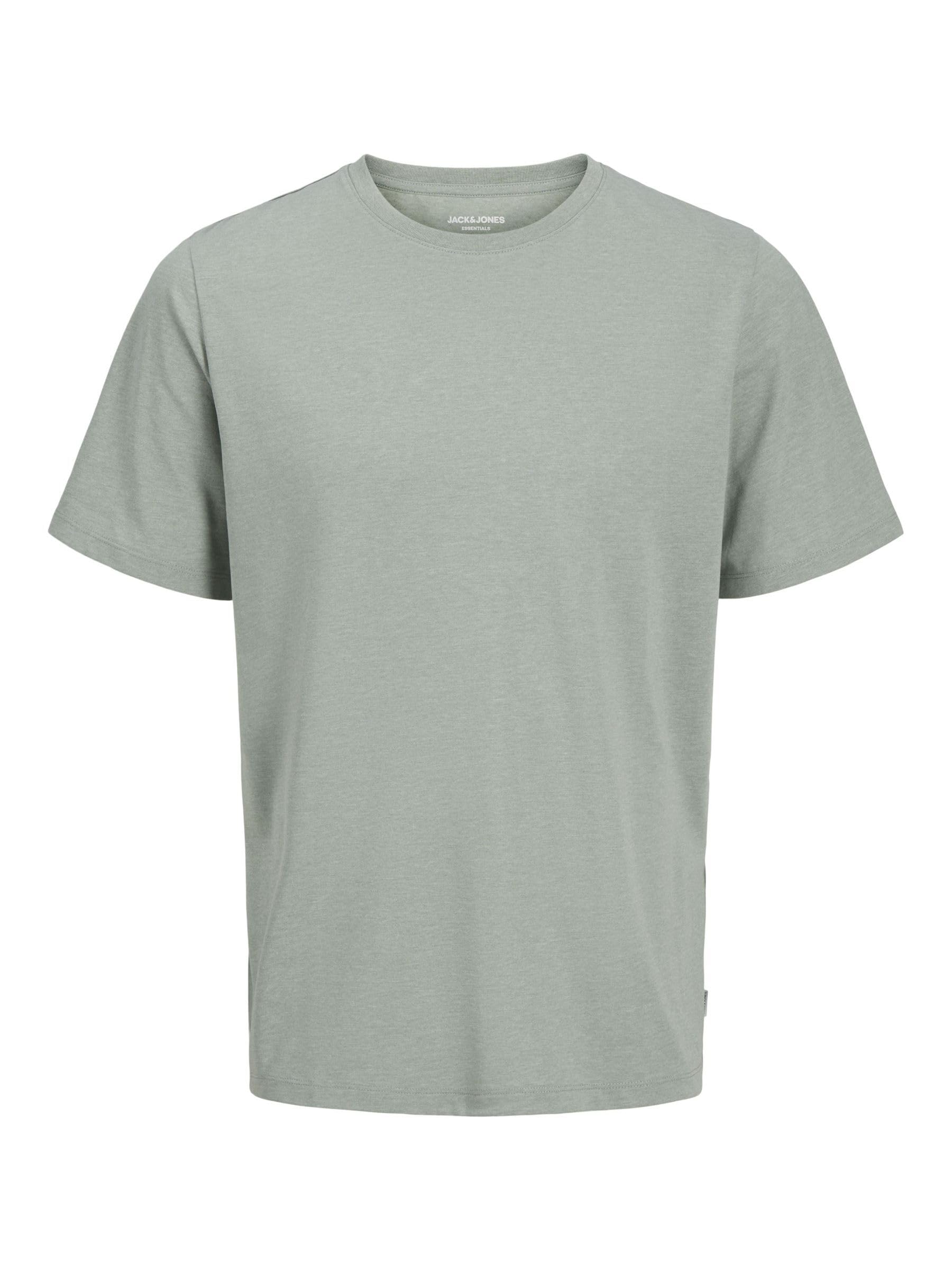 Jack & Jones Jjeorganic Melange Tee SS O-Neck Noos Men's T-Shirt (Pack of 1)