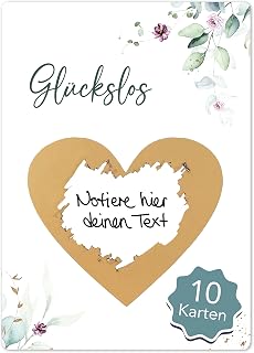 Joli Coon 10 Rubbellose selber machen, Gutschein, Personalisierte